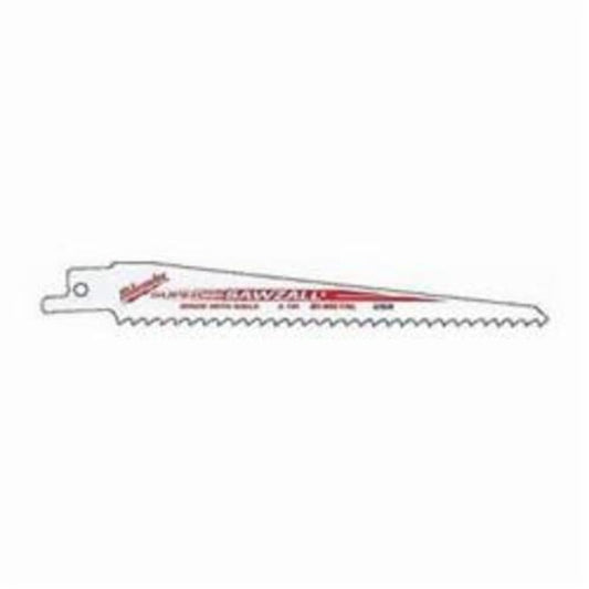 SAWZALL® Bi-Metal Reciprocating Saw Blade, 6 in L, 5 tpi, 0.05 in THK, 5-Pack