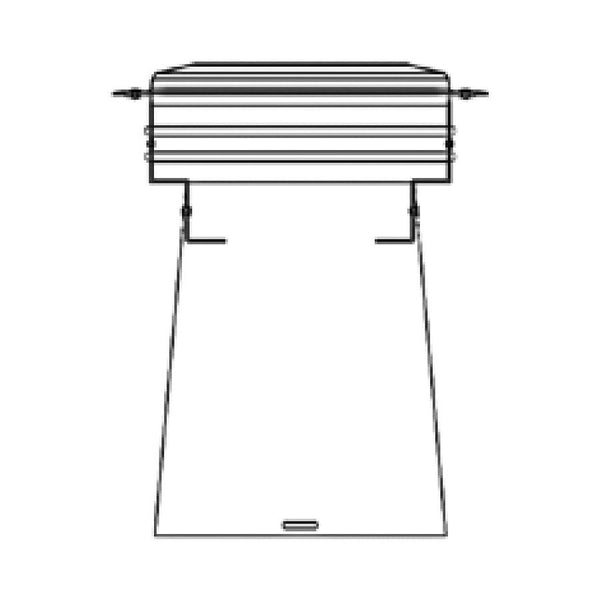 Flashing Cap, 4 in, Galvanized
