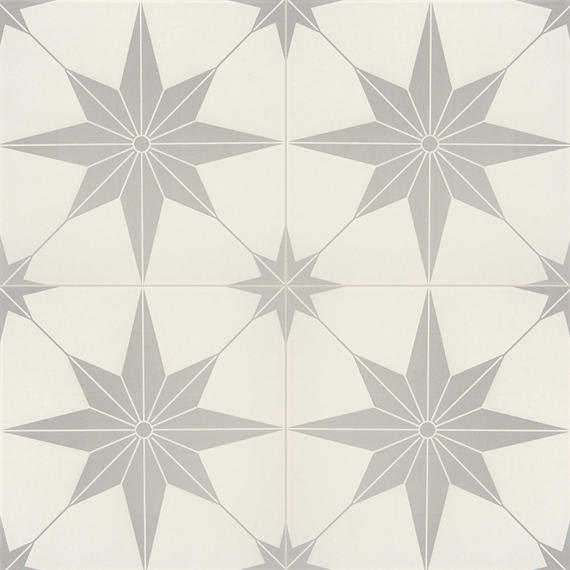 Memoir Jewel Grey Square 12X12 Matte