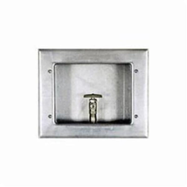 Ice Maker Outlet Box With Domestic valve, 1/2 in, C, Steel, Galvanized