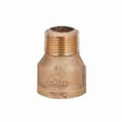 Extension Piece, 3/4 in, MNPT x FNPT, Lead Free Brass, Rough Brass