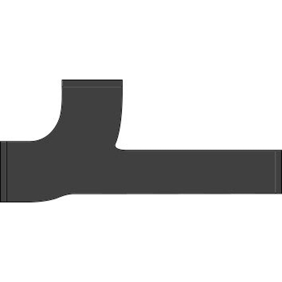 Low Heel Extended 1/4 Bend, 3 x 2 in, No Hub, Cast Iron