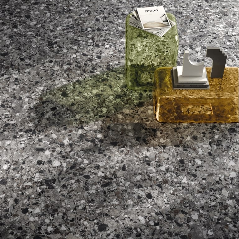 MILZETTI PEBBLE DARK BR 24X47