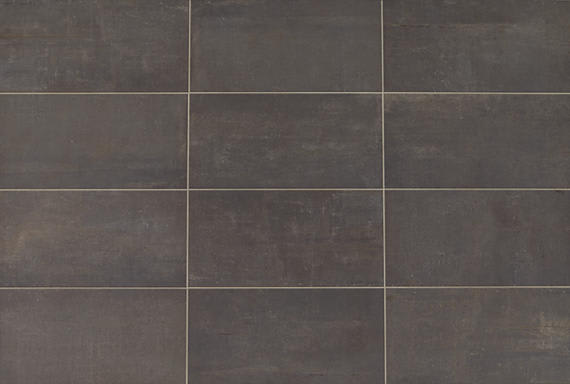 Union Black Nickel Rectangle 24X48 Matte
