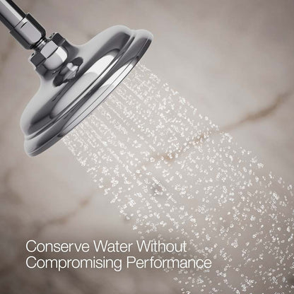 Artifacts 1.75 GPM Single Function Shower Head with MasterClean Sprayface and Katalyst Air-Induction Technology