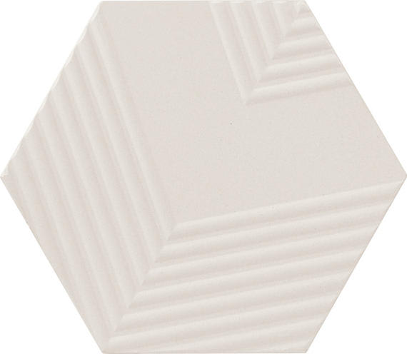 Rhyme and Reason Bone Square, Ripple Mix 6X6 Matte