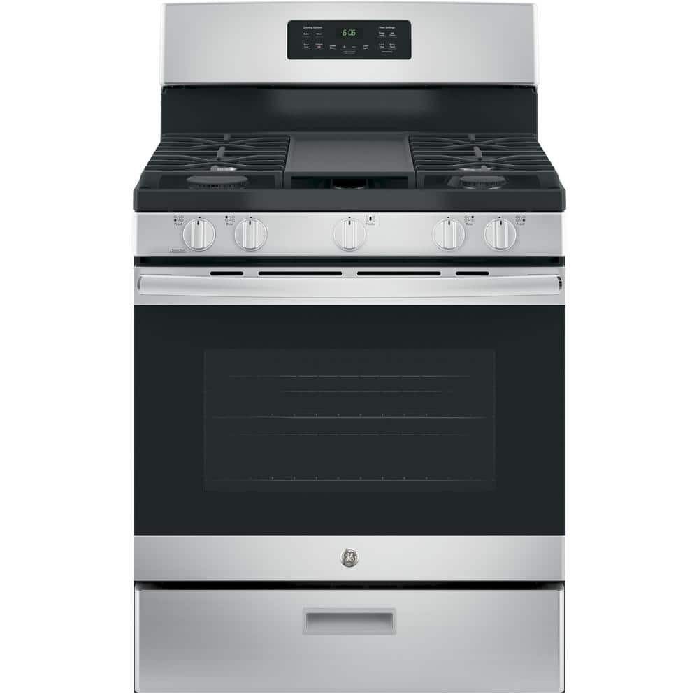 Ge® 30" Free-Standing Gas Range