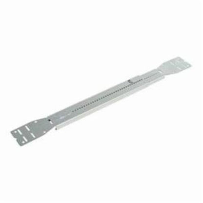 WiderSlider™ Adjustable Stub Out Bracket, 0.1 in Hole, 25 lb, Steel, Galvanized