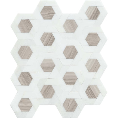 BIZOU WHITE/CREAM PL DAMASK/MO