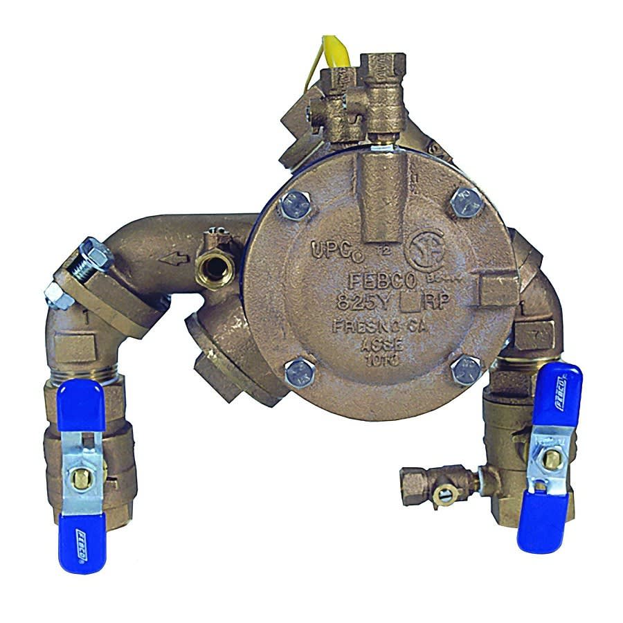 LF825YA Reduced Pressure Backflow Preventer, 2 in, FNPT, Bronze