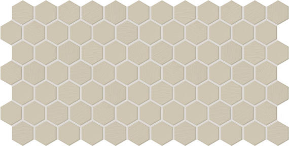 Keystones Urban Putty Hexagon 2X2 Matte