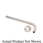Shower Arm, Wall Mount, 12 in L, Satin Nickel