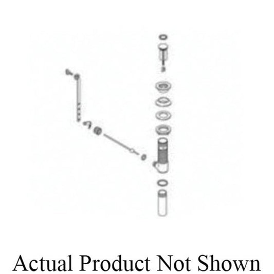 Standard Pop-Up Drain Assembly, Brushed Vibrant Brushed Nickel