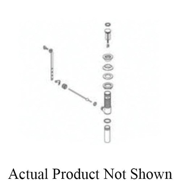 Standard Pop-Up Drain Assembly, Brushed Vibrant Brushed Nickel