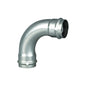 90 deg Elbow, 2 in, Press, 304/304L Stainless Steel