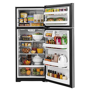 GE Stainless 17.5 Cu Ft Refrigerator