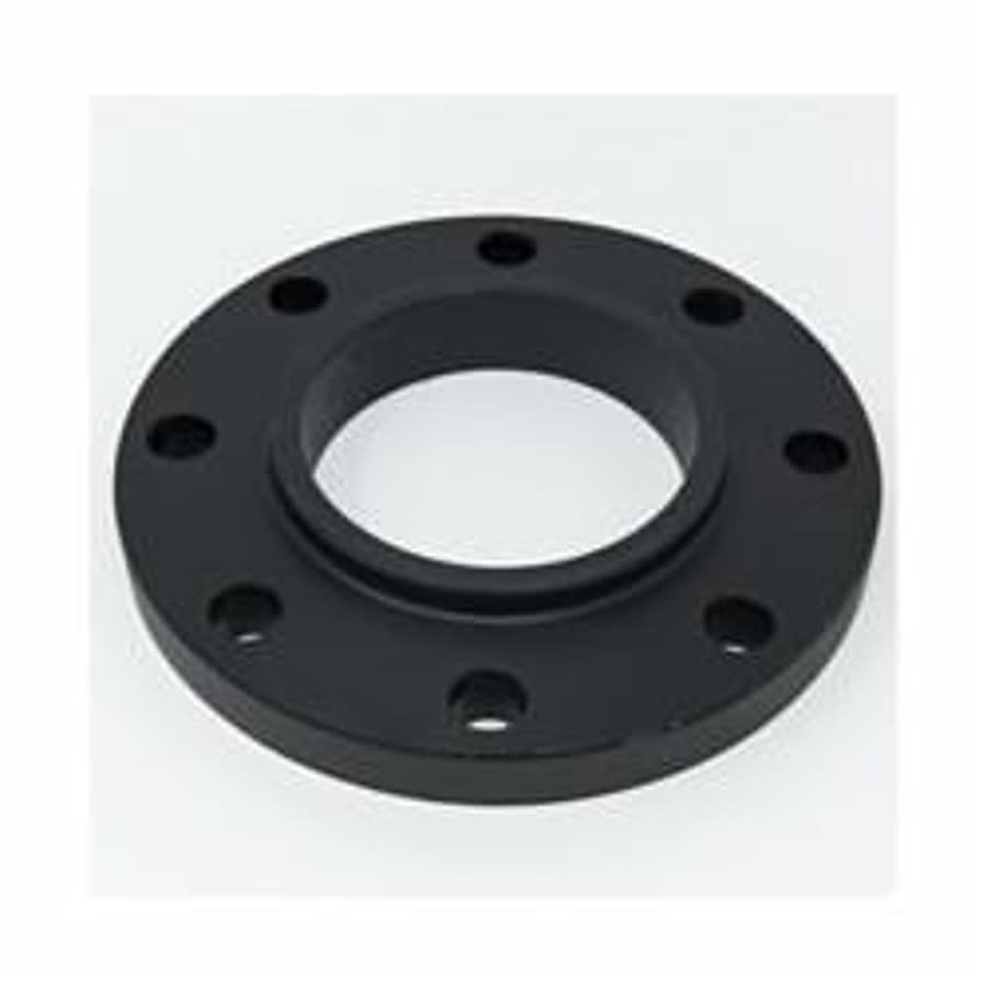 Flat Face Flange, 2-1/2 in, Slip On, 7 in OD, 4 Bolt Holes, 150 lb, Carbon Steel