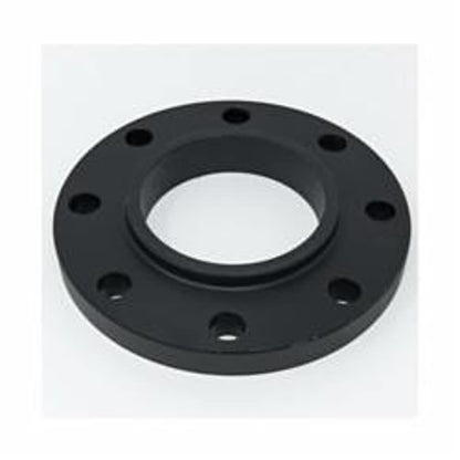 Flat Face Flange, 2-1/2 in, Slip On, 7 in OD, 4 Bolt Holes, 150 lb, Carbon Steel