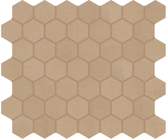 Moroccan Concrete Ochre Hexagon 8X9 Matte