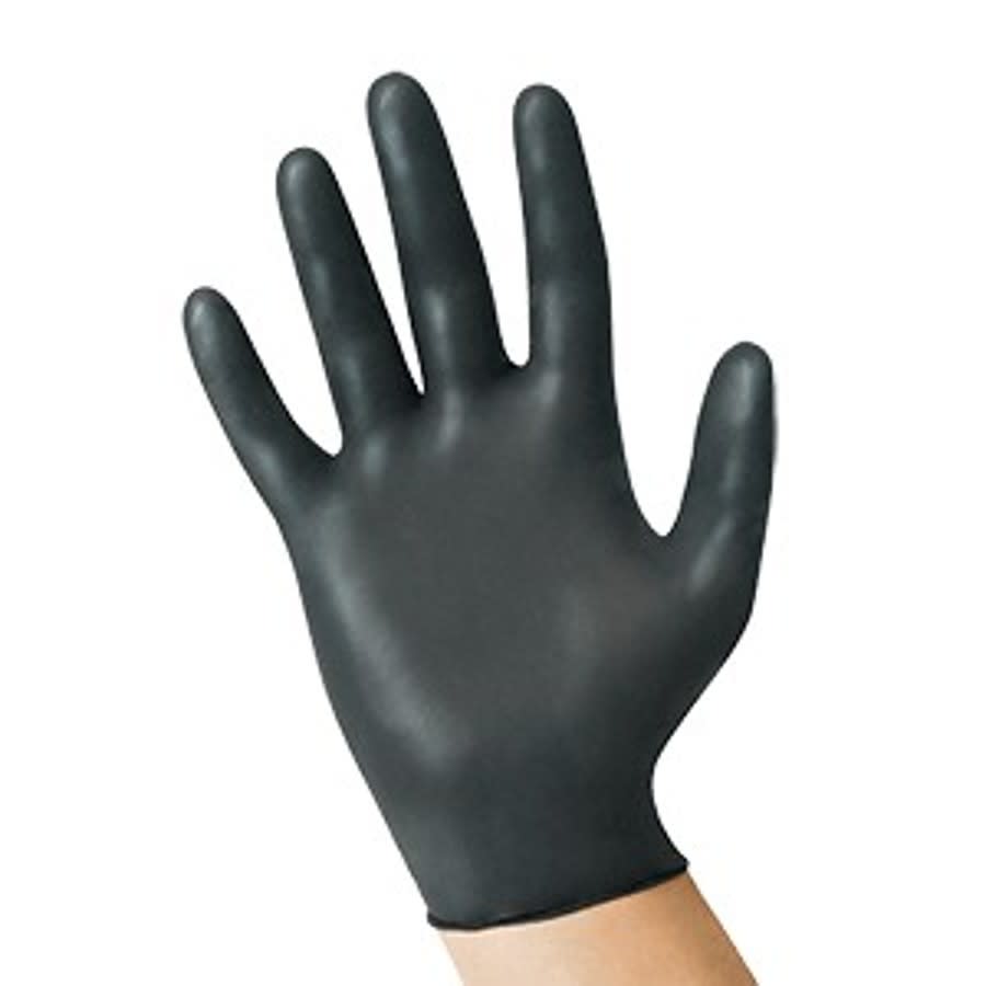 Nitrile Exam Gloves, BlackSeal, Powder-Free, Large, 100-Pack