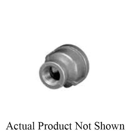 Reducer Coupling, 3/4 x 3/8 in, FNPT, 150 lb, Malleable Iron, Galvanized