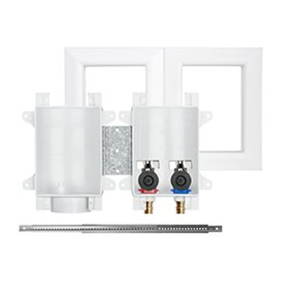 OxBox™ Outlet Box With Valve, 1/2 in, PEX F1960 Grip™ x 3/4 in, Male Hose Thread Outlet, ABS