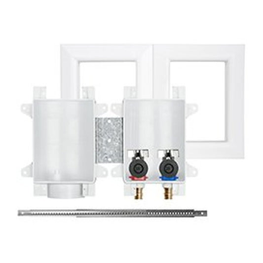 OxBox™ Outlet Box With Valve, 1/2 in, PEX F1960 Grip™ x 3/4 in, Male Hose Thread Outlet, ABS