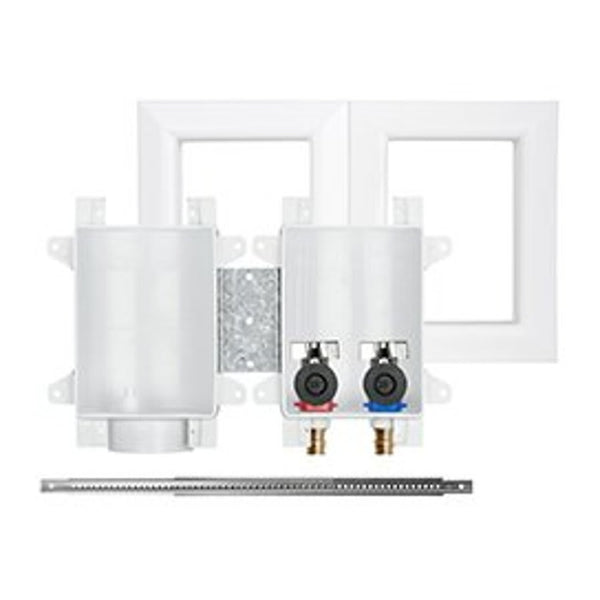 OxBox™ Outlet Box With Valve, 1/2 in, PEX F1960 Grip™ x 3/4 in, Male Hose Thread Outlet, ABS