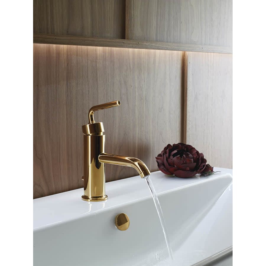 Purist 1.2 GPM Single Hole Bathroom Faucet with Pop-Up Drain Assembly