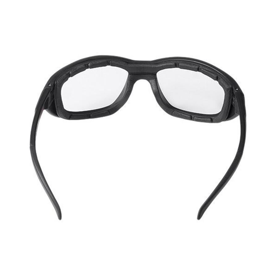Safety Glasses, Black Frame, Clear Lenses