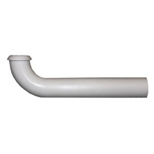 90 deg Tubular Waste Elbow, 1-1/2 in, White
