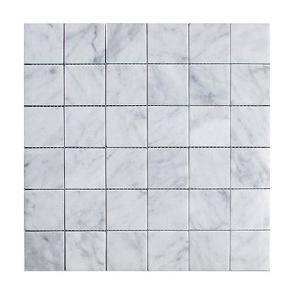 Marble Carrara White Hexagon 2X2 Honed