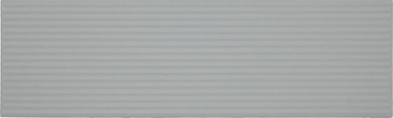 Stencil Grey Rectangle, Linear 4X12 Matte
