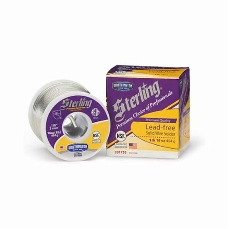 Sterling Lead Free Solder, 1 lb