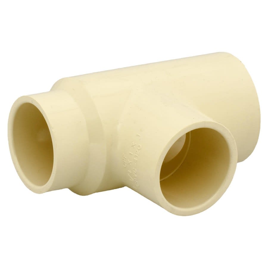 FlowGuard Gold® Tee, 2 x 1-1/2 in, Socket, SDR 11, CPVC