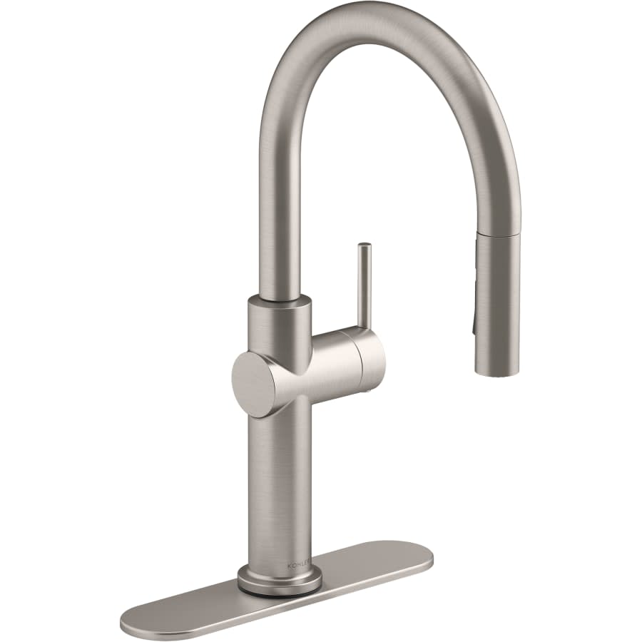 Crue 1.5 GPM Single Hole Pull Down Kitchen Faucet - Includes Escutcheon