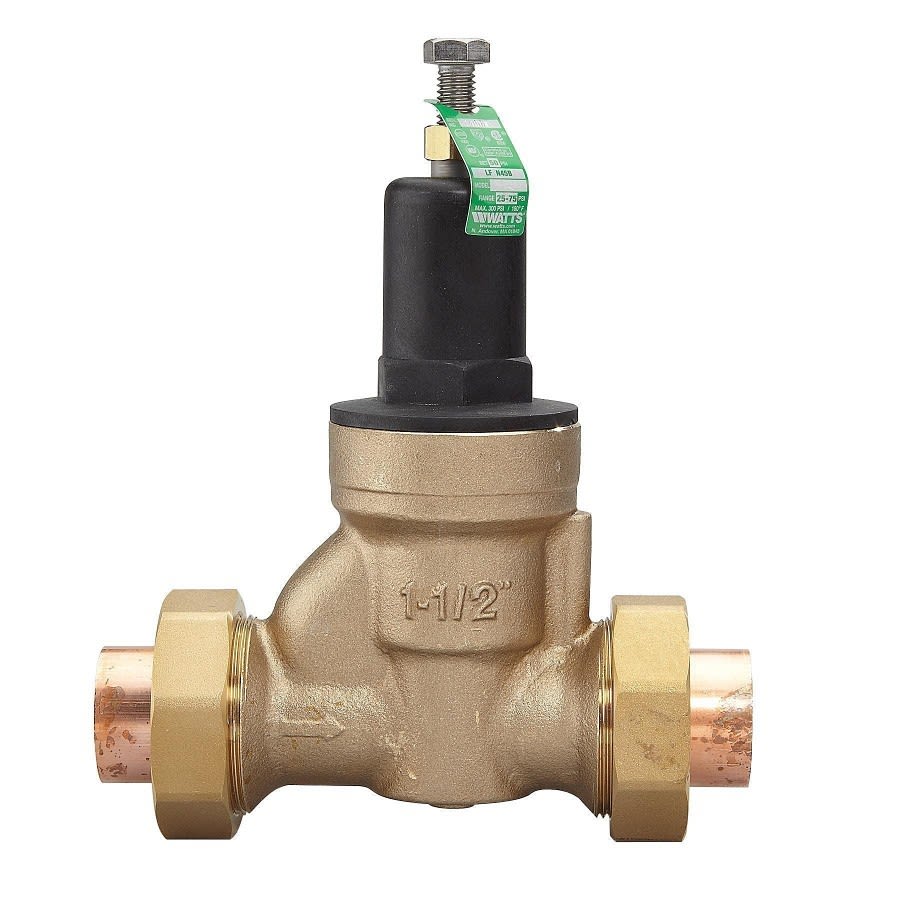 Pressure Reducing Valve, 1-1/2 in, Union C, Bronze