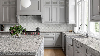 Pre Fab Mirage White Granite