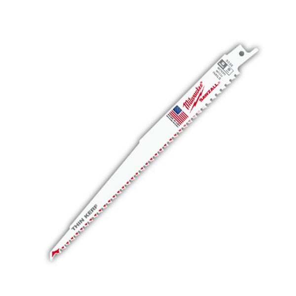 SAWZALL® Bi-Metal Reciprocating Saw Blade, 9 in L, 5 tpi, 0.05 in THK, 5-Pack