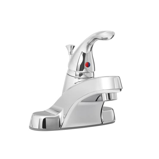 1.2 GPM Centerset Bathroom Faucet with Pop-Up Drain Assembly