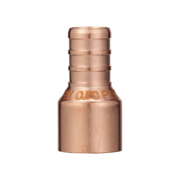 Adapter, 1/2 in, Crimp PEX x C, Copper
