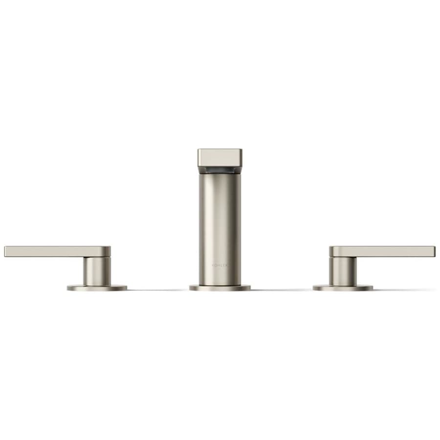 Composed Widespread Bathroom Faucet with Lever Handles - Pop Up Included