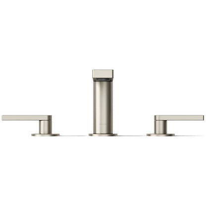 Composed Widespread Bathroom Faucet with Lever Handles - Pop Up Included
