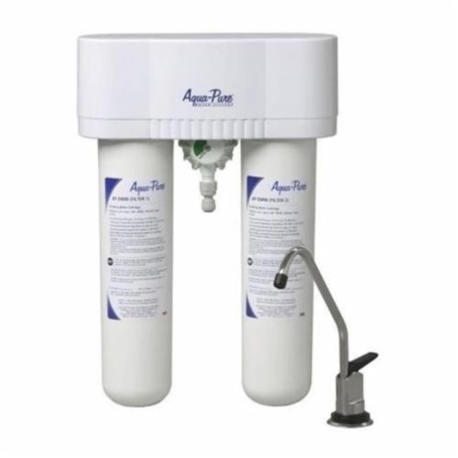 Under Sink Water Filtration System, 0.6 gpm, Plastic