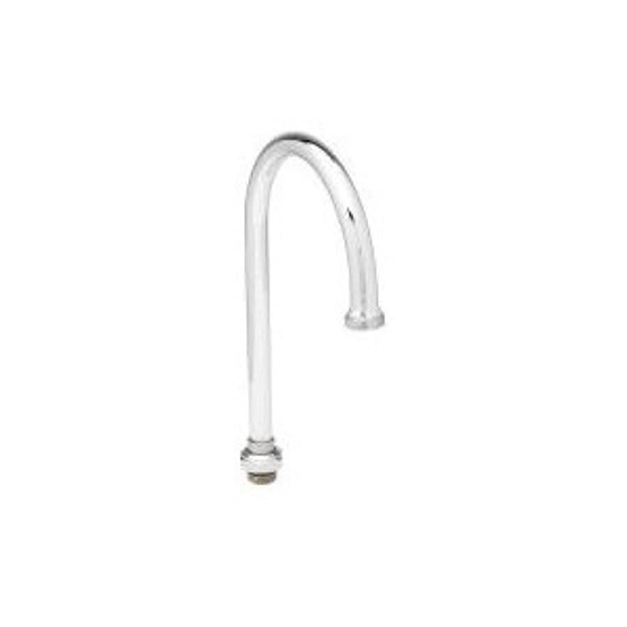 Swing Gooseneck With Stream Regulator Outlet, Polished Chrome