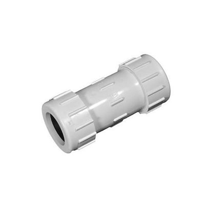 Coupling, 2-1/2 in, Compression, PVC