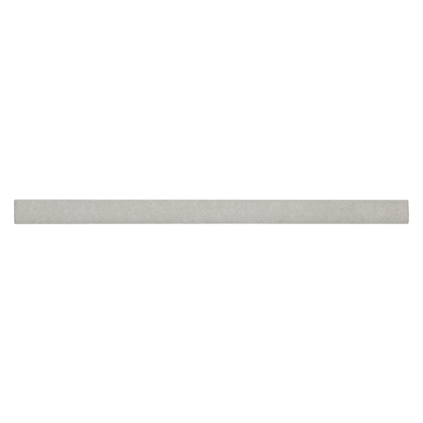 Makoto .5" x 8" Matte Ceramic Jolly Miter Edge Trim in Kumo Grey