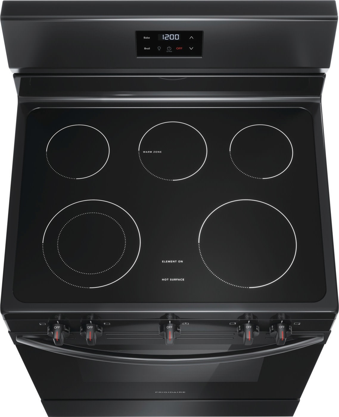 Frigidaire 30 in. 5.3 cu. ft. Electric Range with Manual Clean in Black