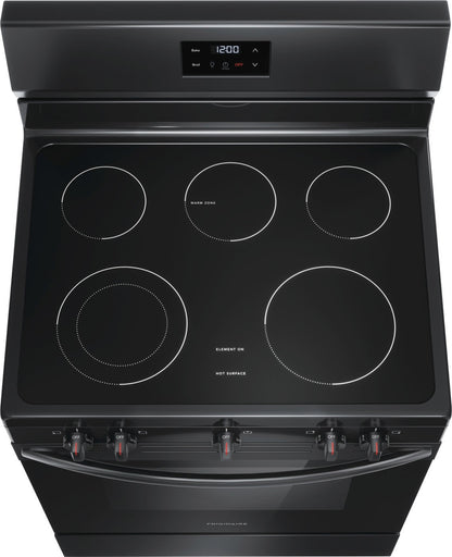 Frigidaire 30 in. 5.3 cu. ft. Electric Range with Manual Clean in Black