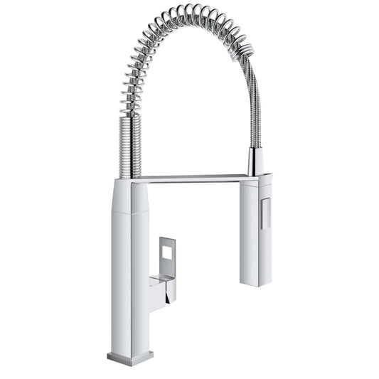 Eurocube Pre-Rinse Kitchen Faucet with 2-Function Toggle Sprayer